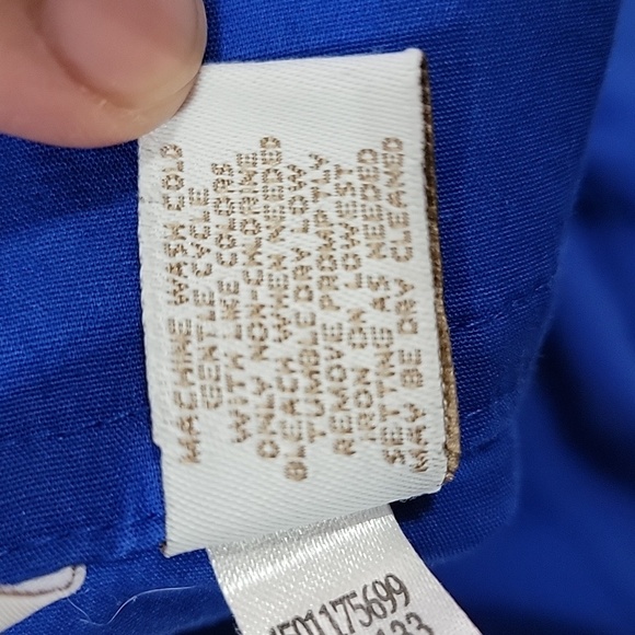 Women's Weekends by Chico's Top, Blue, Size 3 = U.S. XL (16) , Pre-Owned - Picture 10 of 11